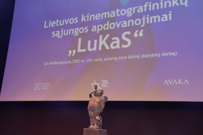 Įteikti Lietuvos kinematografininkų sąjungos „LuKaS“ 2025 apdovanojimai